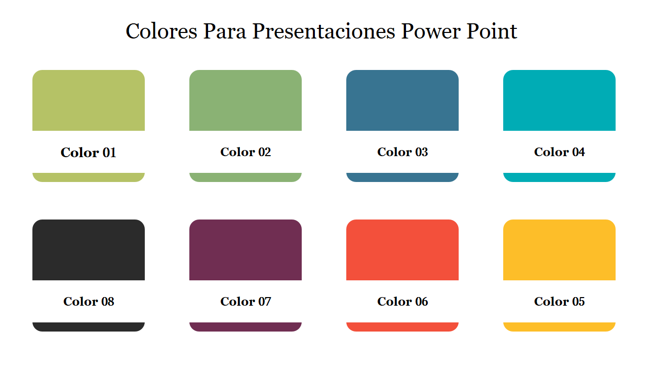 Colores Para Presentaciones Power Point